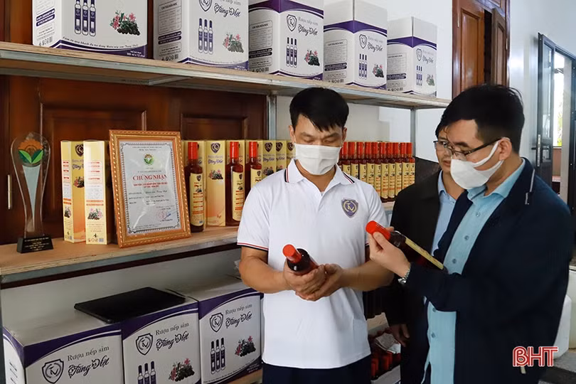 Hà Tĩnh đánh giá, phân hạng sản phẩm OCOP đợt 2/2021