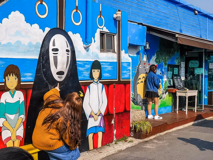 Ghé thăm những ngôi làng bích họa độc đáo ở Hàn Quốc