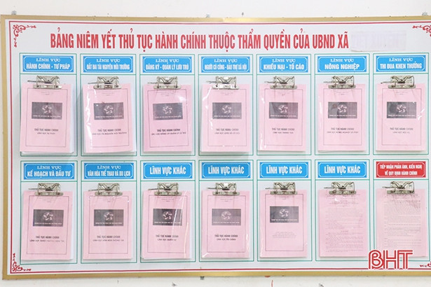 Thạch Hà thi đua cao điểm thực hiện cải cách hành chính