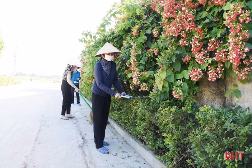 Lấy ý kiến về dự thảo báo cáo xét, công nhận huyện Lộc Hà đạt chuẩn nông thôn mới