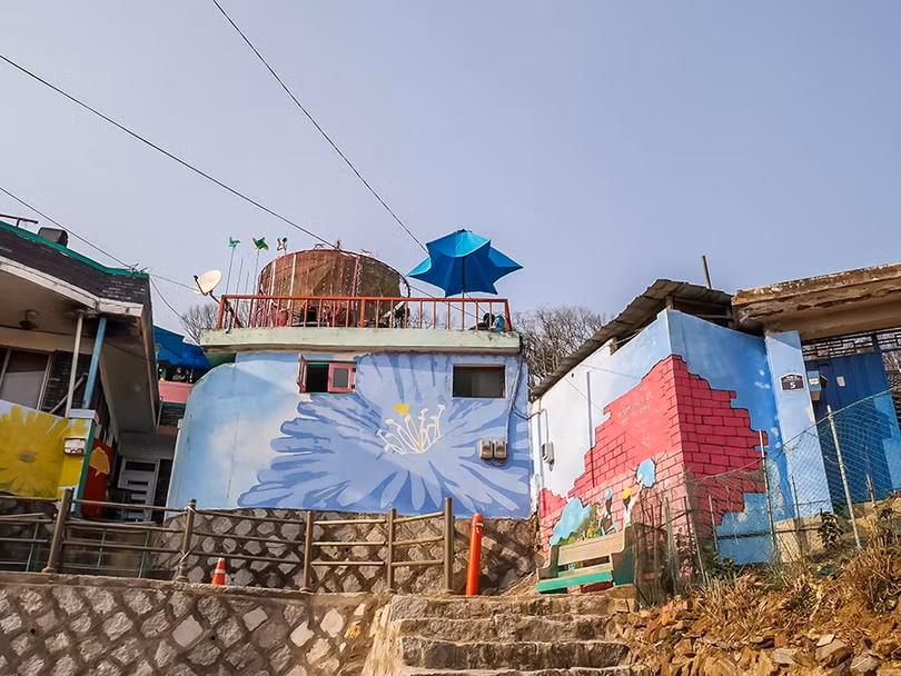 Ghé thăm những ngôi làng bích họa độc đáo ở Hàn Quốc Ghé thăm những ngôi làng bích họa độc đáo ở Hàn Quốc