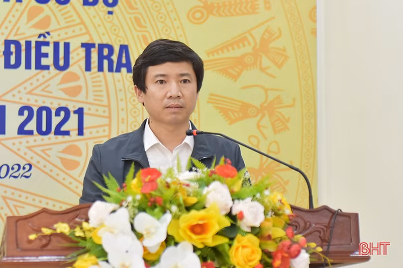 Công bố kết quả tổng điều tra kinh tế và cơ sở hành chính Hà Tĩnh năm 2021