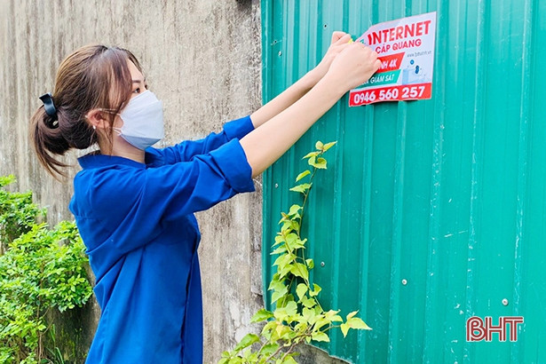 Tuổi trẻ Hà Tĩnh sôi nổi hưởng ứng ngày cao điểm xây dựng nông thôn mới