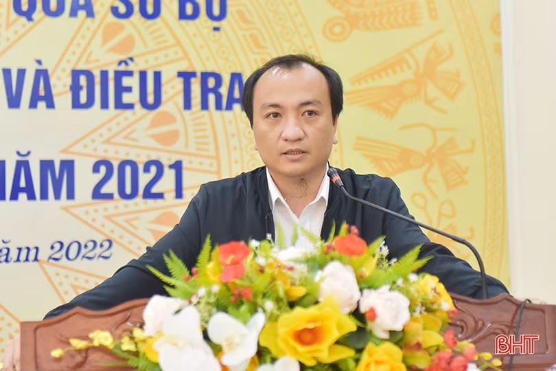 Công bố kết quả tổng điều tra kinh tế và cơ sở hành chính Hà Tĩnh năm 2021