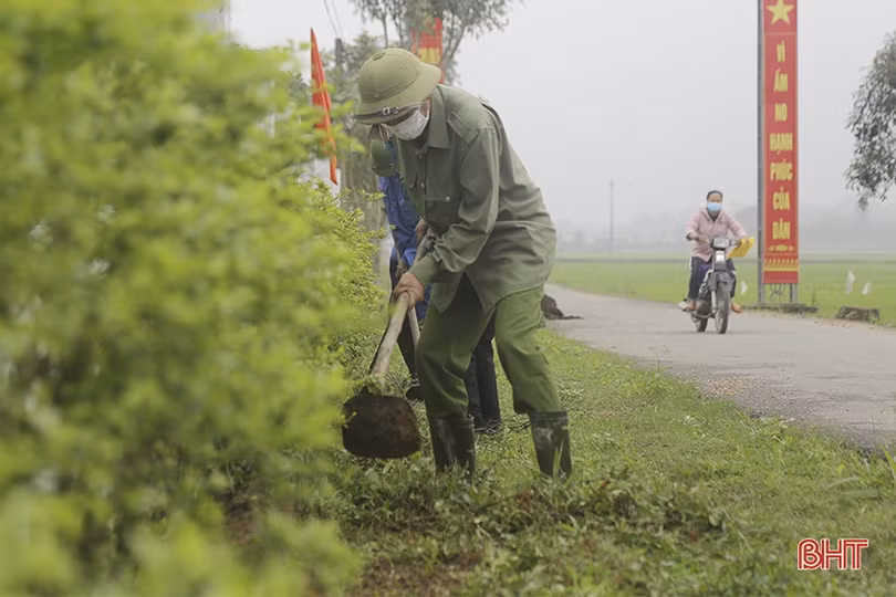 Khí thế thi đua của 6 xã phấn đấu về đích NTM nâng cao, NTM kiểu mẫu ở Can Lộc