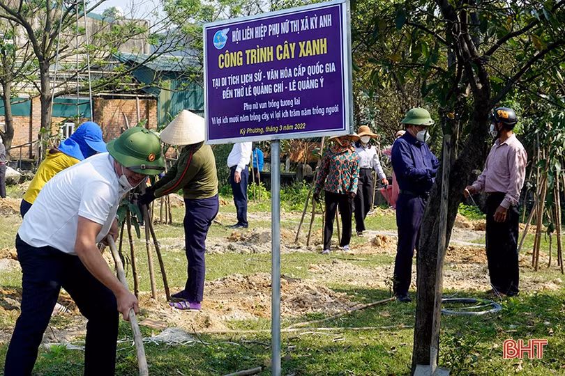 Phụ nữ Hà Tĩnh thi đua chào mừng thành công Đại hội Đại biểu Phụ nữ toàn quốc 