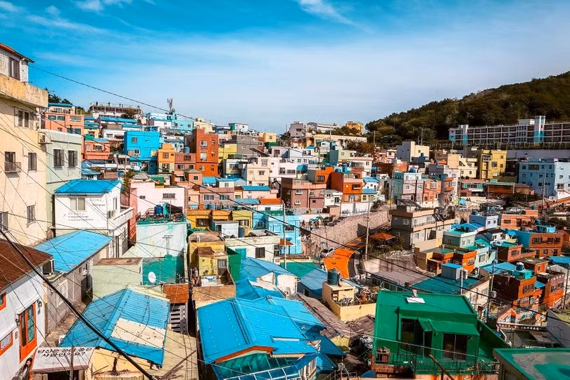 Ghé thăm những ngôi làng bích họa độc đáo ở Hàn Quốc Ghé thăm những ngôi làng bích họa độc đáo ở Hàn Quốc