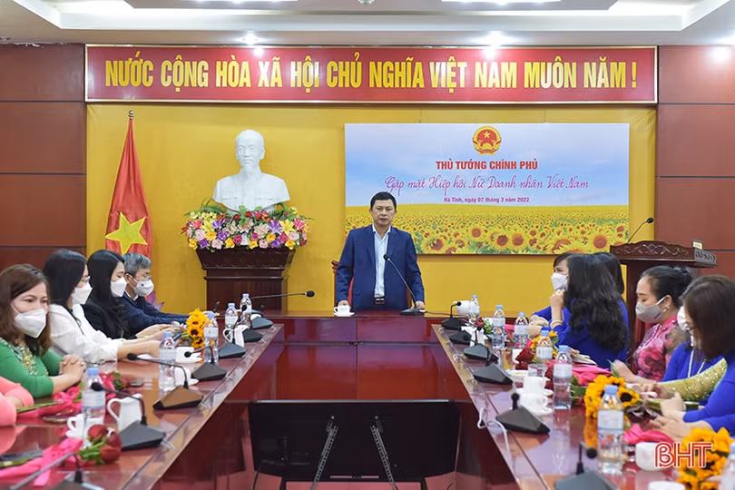 Làm tốt cầu nối để đội ngũ nữ doanh nhân Hà Tĩnh tiếp tục cống hiến