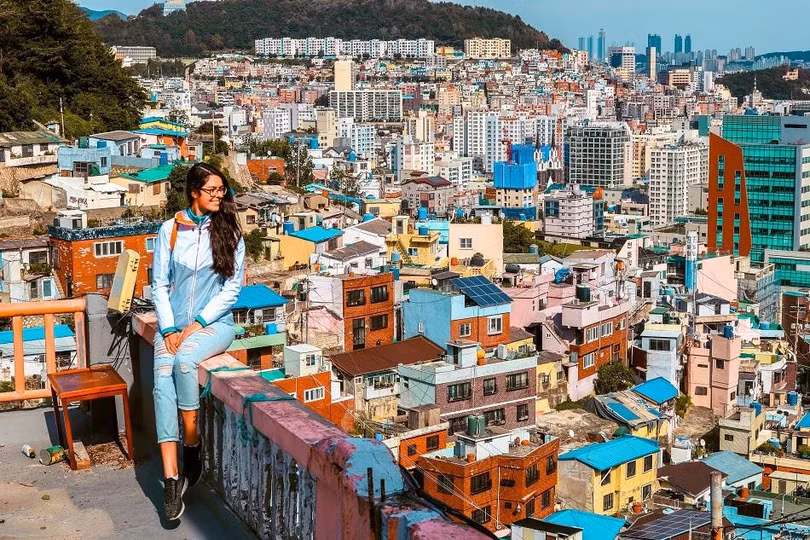 Ghé thăm những ngôi làng bích họa độc đáo ở Hàn Quốc Ghé thăm những ngôi làng bích họa độc đáo ở Hàn Quốc