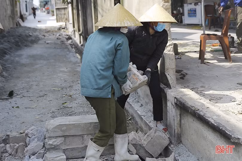 Khí thế thi đua của 6 xã phấn đấu về đích NTM nâng cao, NTM kiểu mẫu ở Can Lộc