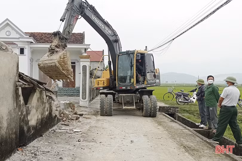 Khí thế thi đua của 6 xã phấn đấu về đích NTM nâng cao, NTM kiểu mẫu ở Can Lộc