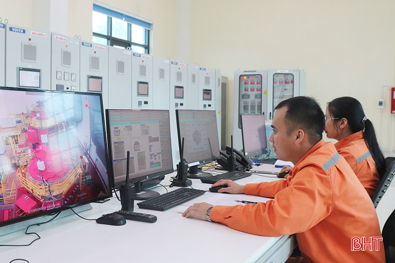 Từ đầu năm 2024 đến nay, Nhà máy Thuỷ điện Ngàn Trươi đã phát hơn 14 triệu kWh điện lên lưới điện quốc gia. IMG_5921 copy.jpg
