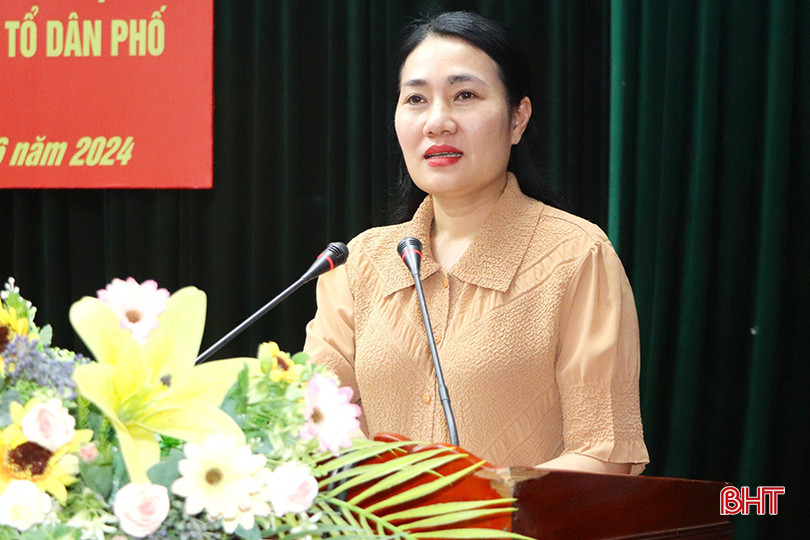 Bí thư Huyện uỷ Vũ Quang Nguyễn Thị Việt Hà kết luận hội nghị. z5546549491413_4f07bd442b830ff4fb5302731c8af773 copy.jpg