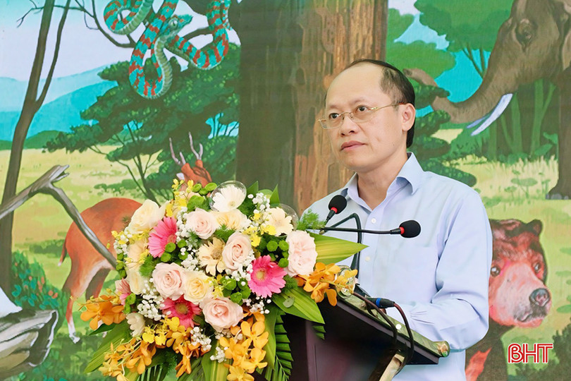Phó Chủ tịch Thường trực UBND tỉnh Nguyễn Hồng Lĩnh phát biểu tại sự kiện. z5464453314410_a14cb9334fa93c0fb0451280a14d2dd9 copy.jpg