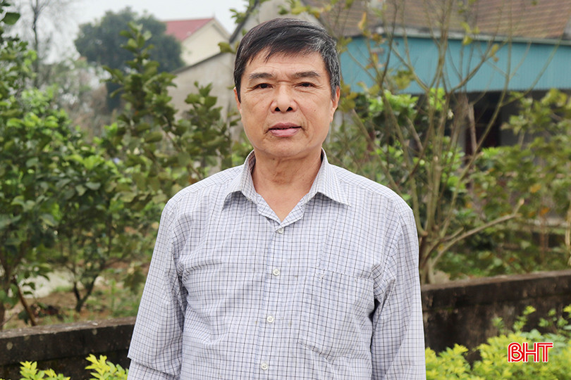 Ông Đặng Quốc Nhiêm - Bí thư Chi bộ thôn Trung Tiến. IMG_3849 copy.jpg