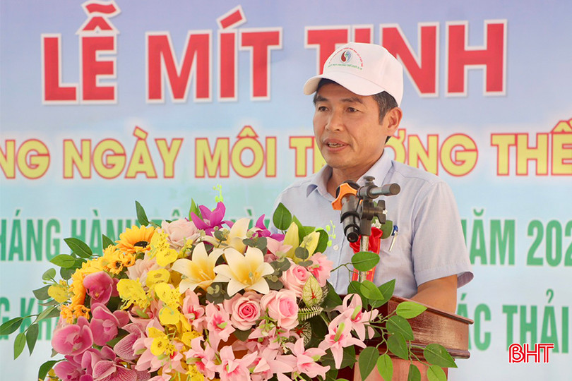Phó Giám đốc Sở TN&MT Phan Lam Sơn phát biểu chỉ đạo. z5502384503473_7a356b60d951d78df5e74b86324f309e copy.jpg