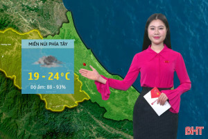 Dự báo thời tiết Hà Tĩnh hôm nay 17/2: Mưa nhỏ, nhiệt độ thấp nhất 19 độ C