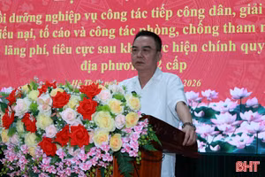 250 cán bộ, công chức được bồi dưỡng nghiệp vụ công tác tiếp công dân