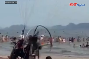 Đơn vị dù lượn lao vào khách ở Bãi Cháy bị phạt 21 triệu đồng
