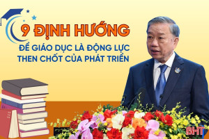 [Motion Graphics] 9 định hướng để giáo dục là động lực then chốt của phát triển 