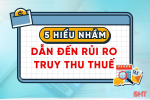 [Motion graphics] 5 hiểu nhầm dẫn đến rủi ro truy thu thuế 