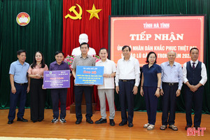 Hội Người cao tuổi Việt Nam kết nối nguồn lực hỗ trợ Hà Tĩnh khắc phục hậu quả thiên tai