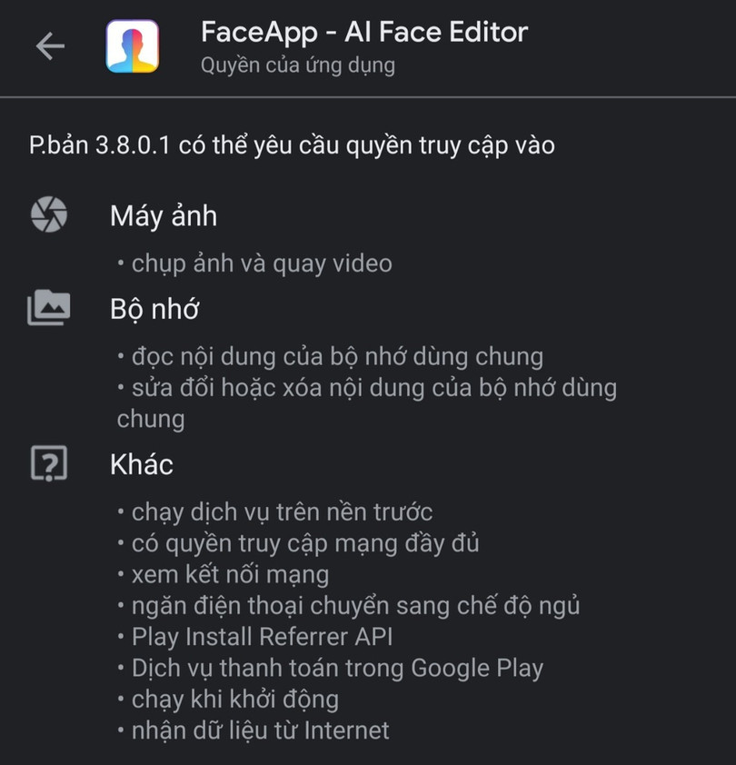 faceapp có nguy hiểm không ảnh 2 Ứng dụng “đổi giới tính” FaceApp tiềm ẩn rủi ro bảo mật gì?