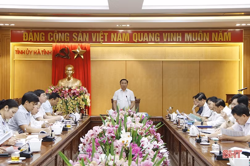 Thị xã Kỳ Anh tập trung hoàn chỉnh các nội dung để tổ chức Đại hội đảng bộ trước ngày 15/7