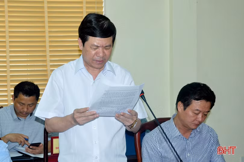 Xử lý dứt điểm các vụ việc tồn đọng, kéo dài và các kiến nghị của công dân Hà Tĩnh