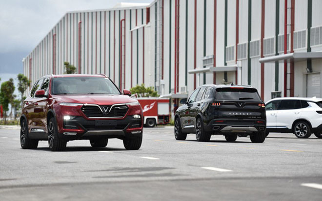 VinFast Lux SA vượt mặt Mazda CX-8 về doanh số bán xe tháng 5/2020