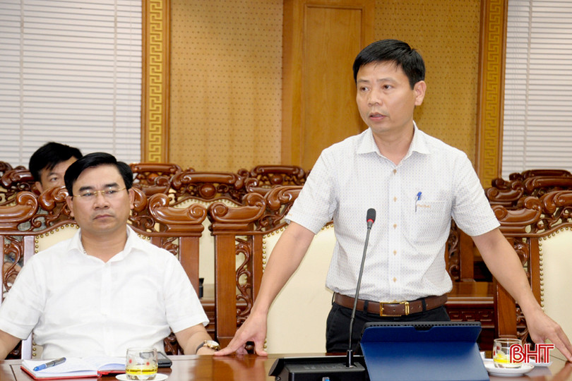 Xây dựng đường găng, đảm bảo tiến độ phục vụ Đại hội Đảng bộ tỉnh Hà Tĩnh