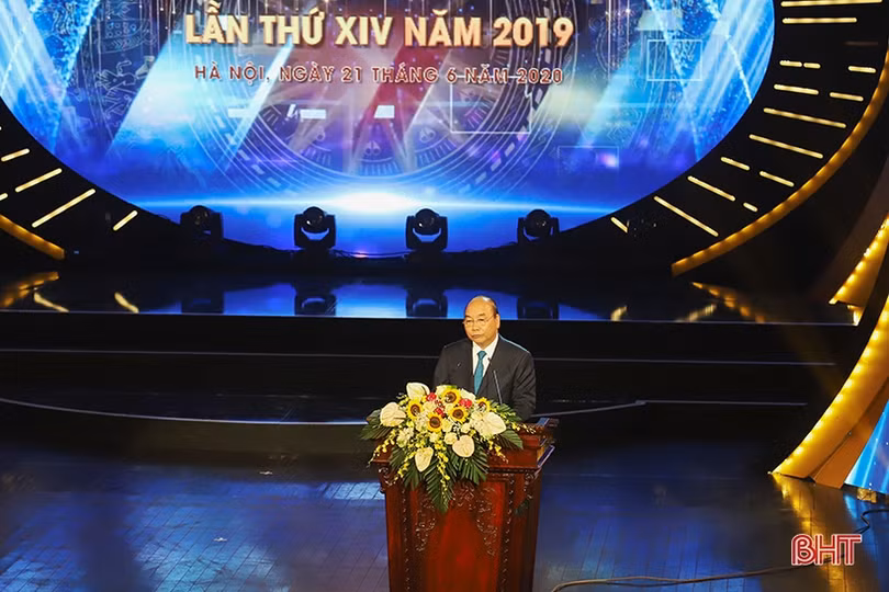 Báo Hà Tĩnh nhận giải C - Giải Báo chí quốc gia năm 2019