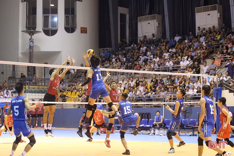 Vòng 1 Giải bóng chuyền VĐQG tại Hà Tĩnh: Những trận đấu chất lượng cao