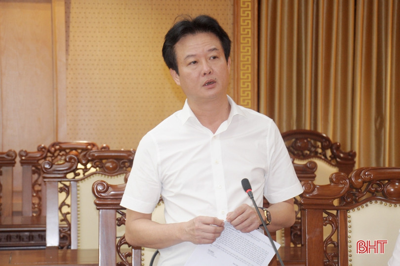 Xây dựng đường găng, đảm bảo tiến độ phục vụ Đại hội Đảng bộ tỉnh Hà Tĩnh