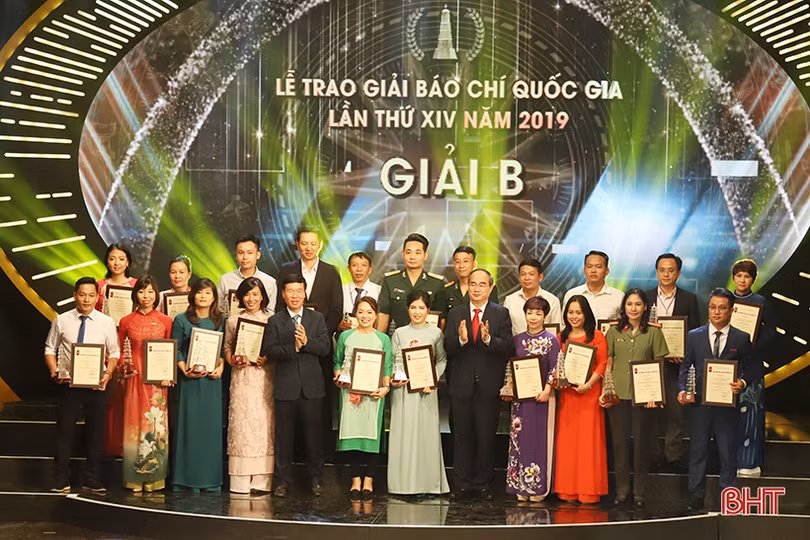 Báo Hà Tĩnh nhận giải C - Giải Báo chí quốc gia năm 2019