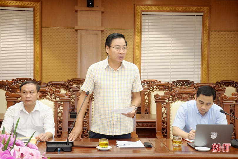 Xây dựng đường găng, đảm bảo tiến độ phục vụ Đại hội Đảng bộ tỉnh Hà Tĩnh