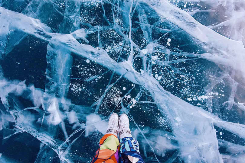 ve dep ngoan muc cua ho bang o nga khi dong den