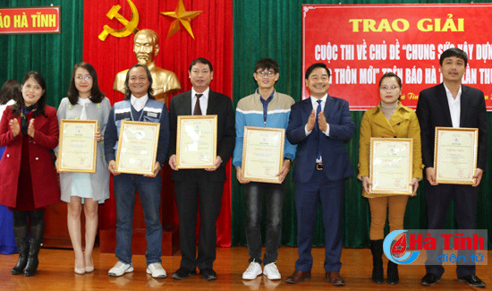 vinh danh 28 tac pham viet ve chung suc xay dung nong thon moi