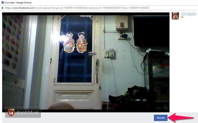 facebook vua co thay doi lon live stream tu may tinh giao dien messenger moi cuc dep