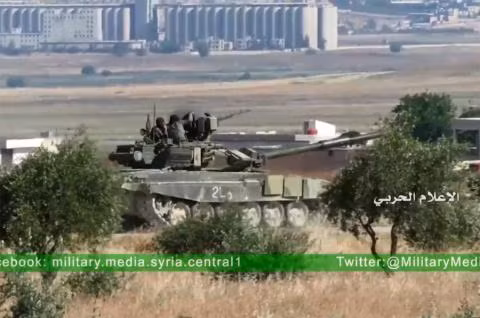 Chiếc T-90A vẫn chạy tốt sau khi bị tên lửa TOW tấn công. nga bien t 90 thanh phao dai trong chien tranh do thi