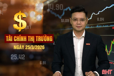 Tài chính thị trường ngày 25/3: Sau cú giảm sâu, giá vàng bật tăng trở lại