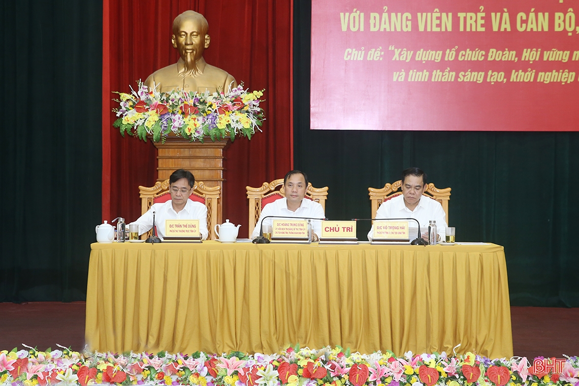 Xây dựng tổ chức Đoàn ở Hà Tĩnh vững mạnh về tư tưởng, chính trị, tổ chức và hành động