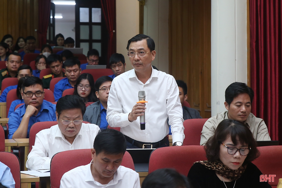 Xây dựng tổ chức Đoàn ở Hà Tĩnh vững mạnh về tư tưởng, chính trị, tổ chức và hành động
