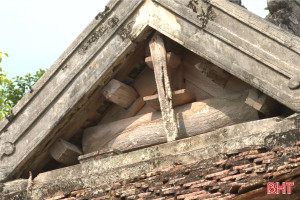 Di tích quốc gia Đền Bạch Vân và chùa Thịnh Xá xuống cấp nghiêm trọng