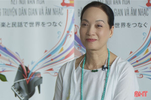 NSND Lê Khanh và câu chuyện kết nối Văn hóa Việt - Nhật