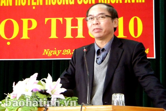 Khai mạc kỳ họp HĐND huyện Cẩm Xuyên, Hương Sơn ảnh 2