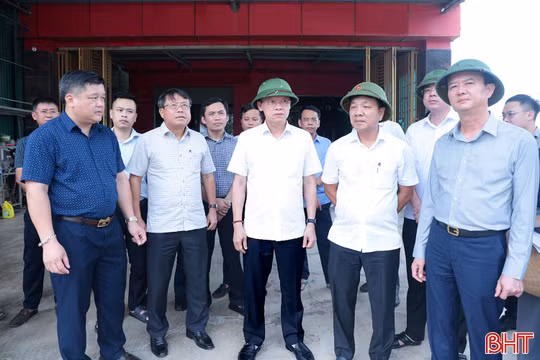 Tập trung tháo gỡ khó khăn, đảm bảo tiến độ Tiểu dự án Cải thiện cơ sở hạ tầng đô thị Hương Khê