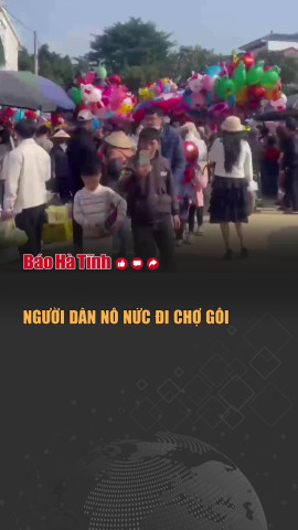 Đi chợ Gôi ở Hà Tĩnh