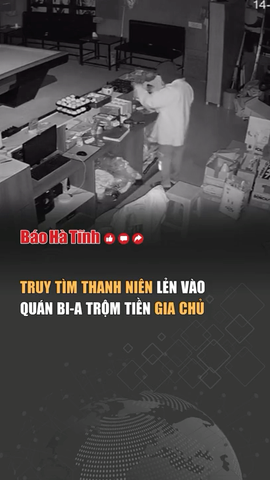 Thanh niên lẻn vào quán Billiards trộm tiền