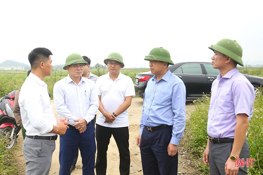 รองประธานสภาประชาชนจังหวัดสั่งการให้เขตงีซวนเร่งเก็บเกี่ยวข้าวฤดูใบไม้ผลิ bqbht_br_7-1127.jpg